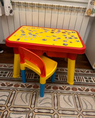 Tavolo gioco bambini Androni