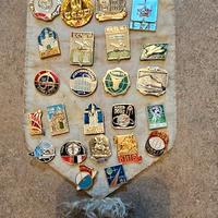 SPILLE URSS RUSSIA VINTAGE MISSIONE SPAZIALE SPUTN