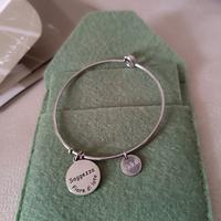 bracciale in acciaio Kidult serie "Life"