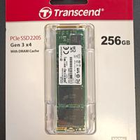 SSD NVMe 256GB Transcend 220S - Nuovo - PCI 3 x4