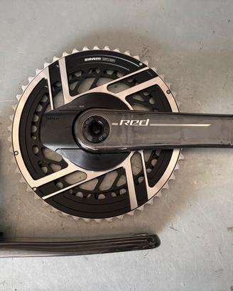 Guarnitura SRAM Red E1 misuratore di potenza Quarq