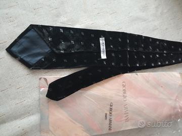Cravatta Armani nera