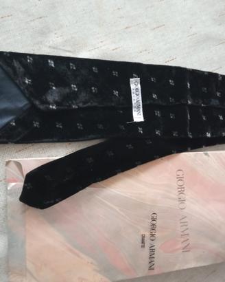 Cravatta Armani nera