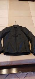 giacca giubbotto pelle alpinestars