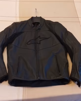 giacca giubbotto pelle alpinestars