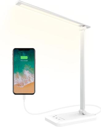 Lampada da Tavolo LED Pieghevole con porta USB
