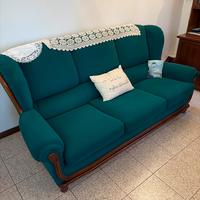 Divano 3 posti + due poltrone singole