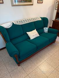 Divano 3 posti + due poltrone singole