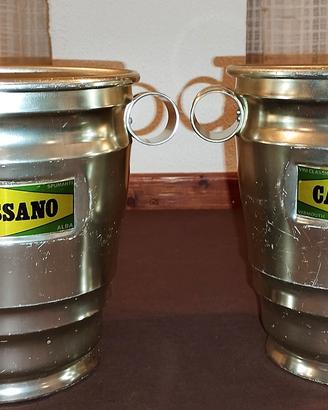 Coppia secchielli ghiaccio Vintage Calissano 