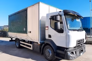 Renault D 240 Cv Euro 6 2014 - cassone centinato