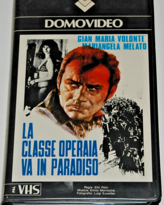 VHS LA CLASSE OPERAIA VA IN PARADISO - VOLONTE'