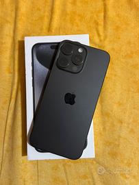 iphone 15 pro max 256gb batteria 100%