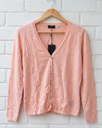 Cardigan rosa pesca Giordano Moda 