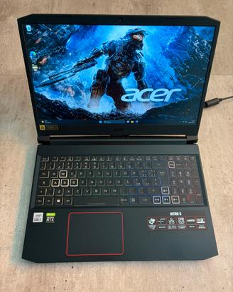 Notebook Pc Acer Nitro i7 16gb 512 ssd Rtx 15,6"