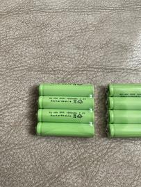 Batterie ricaricabili  1800 mAh ministilo A A A