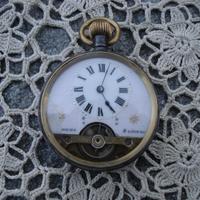 Splendido orologio da tasca stile hebdomas 8giorni