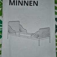 lettino allungabile ikea Minnen