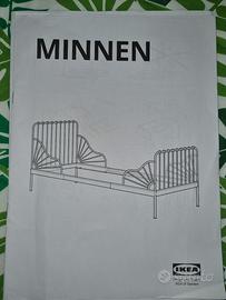 lettino allungabile ikea Minnen