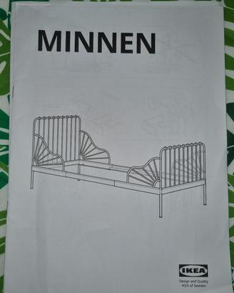 lettino allungabile ikea Minnen