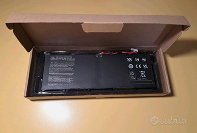 Batteria 3 celle AC14B18J per notebook Acer
