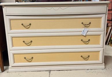 CASSETTIERA CAMERA DA LETTO BIANCA