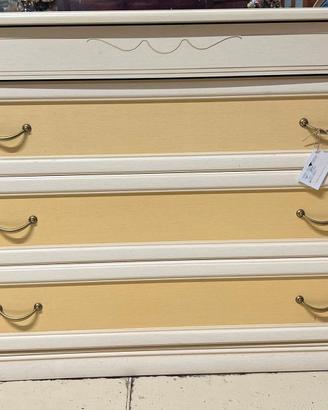 CASSETTIERA CAMERA DA LETTO BIANCA