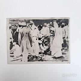 Foto militare in b/n - In India: Croce Rossa 1930