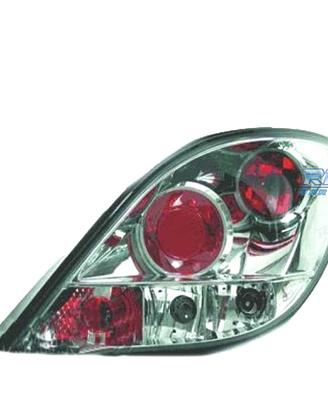 FANALI PEUGEOT 207 06-12 FONDO CROMATO