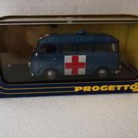 modellino alfa romeo 2 ambulanza polizia