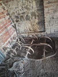 estirpatore agricolo a molle,