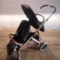 Passeggino gemellare Cybex Gazelle S Blu 