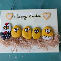 quadretto con pulcini