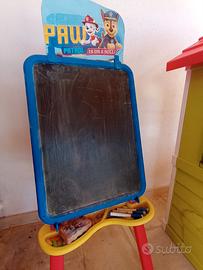 Lavagna per bambini doppio utilizzo dei paw patrol