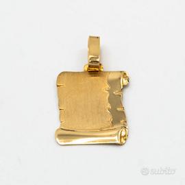 Ciondolo in oro giallo 18 kt750 E.65