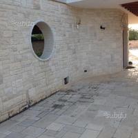 Rivestimento con pietra selezionata naturale