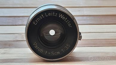 Obiettivo Ernst Leitz Wetzlar Varob 50mm f/3.5