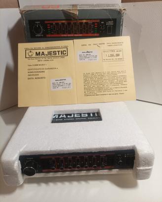 Equalizzatore Booster Auto Vintage Majestic EQB - 