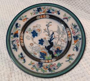 Piatto porcellana cinese vespri XIX secolo - alber