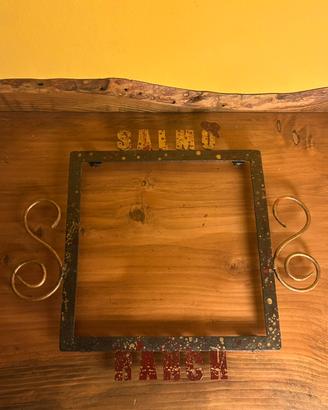 Cornice in ferro artigianale personalizzabile