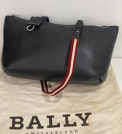 Borsa tote Bally pelle nera