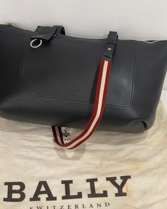 Borsa tote Bally pelle nera