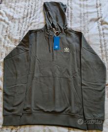Felpa con cappuccio Adidas Essentials Nuova