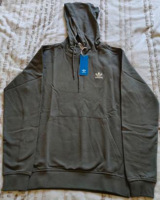 Felpa con cappuccio Adidas Essentials Nuova