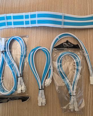 Kit Prolunghe Cavi Siringati / Custom Sleeve  PC 