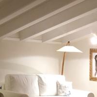 Bel divano letto matrimoniale in tessuto