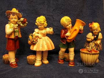 Statuina ceramica Teodoro Sebelin ( doro )