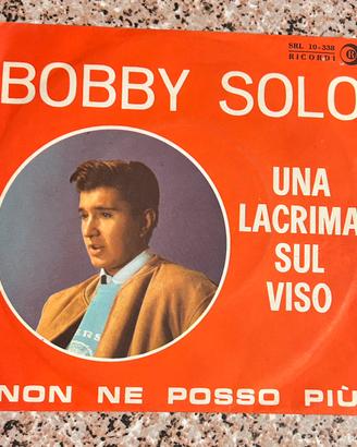 45 giri Bobi Solo, una lascrima sul viso