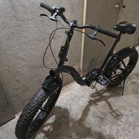 Bicicletta pieghevole Fat Bike