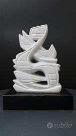 Scultura in marmo bianco di Carrara di Sand. 2