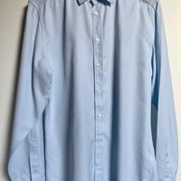 Camicia  Gucci Slim uomo in cotone celeste tg 41